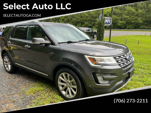 2016 Ford Explorer for sale at Select Auto LLC in Ellijay GA