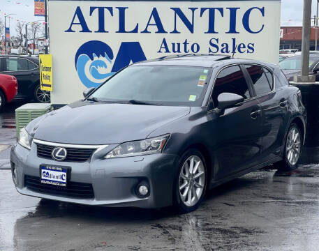 2012 Lexus CT 200h for sale at Atlantic Auto Sale in Sacramento CA