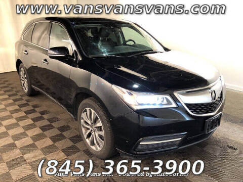 2016 Acura MDX for sale at Vans Vans Vans INC in Blauvelt NY