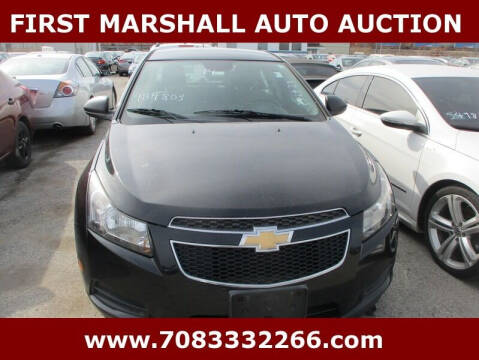 2014 Chevrolet Cruze for sale at First Marshall Auto Auction in Harvey IL