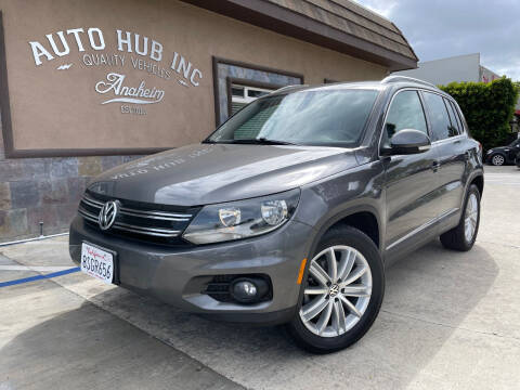 2012 Volkswagen Tiguan for sale at Auto Hub, Inc. in Anaheim CA