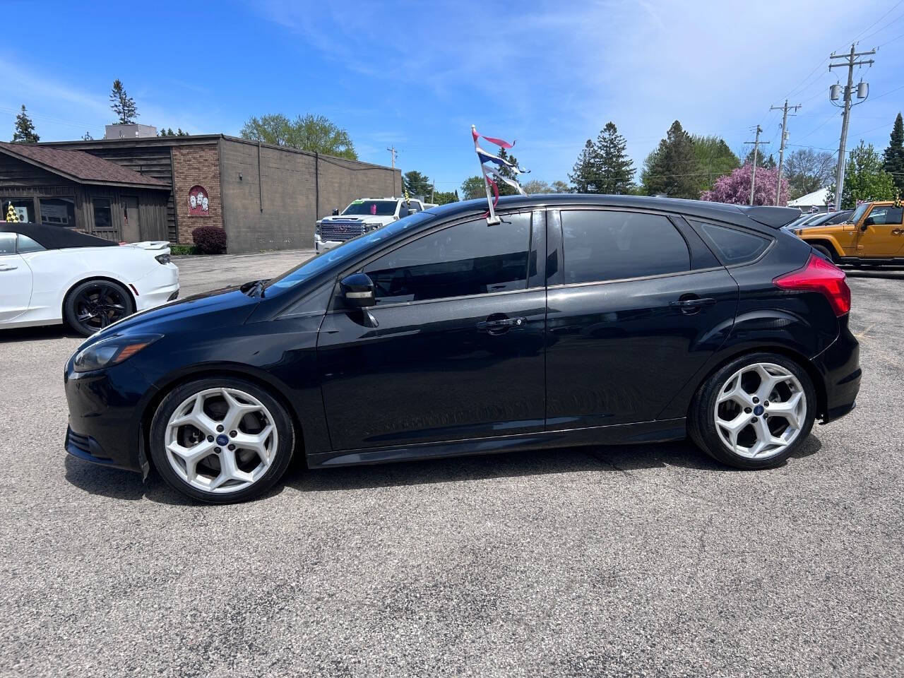 Black 2014 Ford Focus ST ST 4dr Hatchback 2