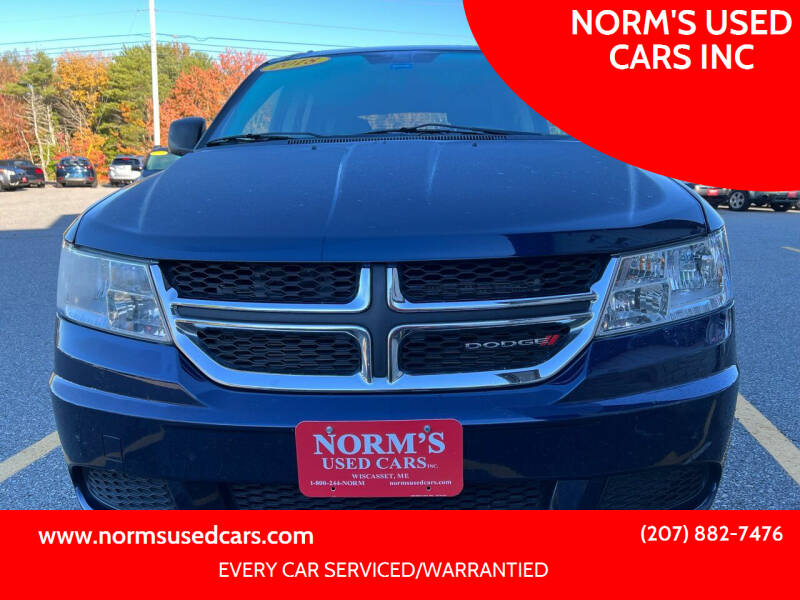 2018 Dodge Journey for sale at NORM'S USED CARS INC in Wiscasset ME