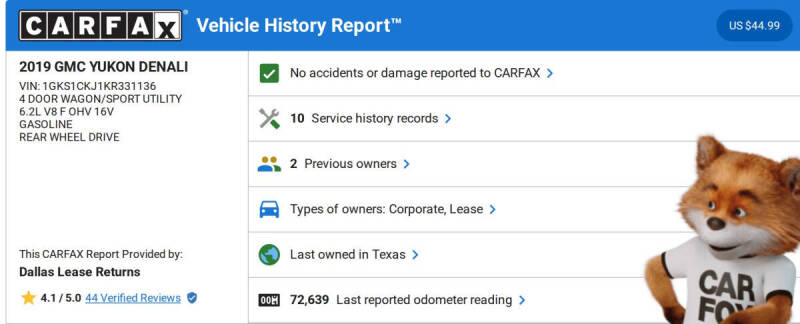 2019 GMC Yukon Denali