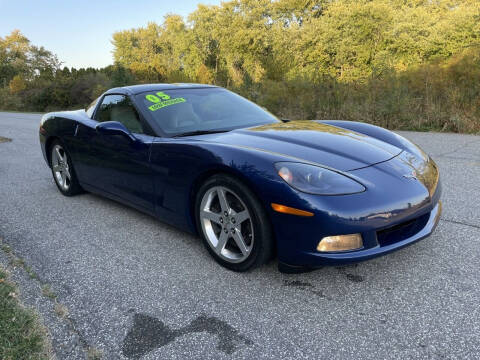 2005 Chevrolet Corvette for sale at VILLAGE AUTO MART LLC in Portage IN