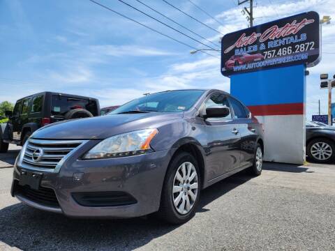 2014 Nissan Sentra for sale at Auto Outlet Sales and Rentals in Norfolk VA