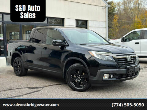 2017 Honda Ridgeline for sale at S&D Auto Sales in West Bridgewater MA