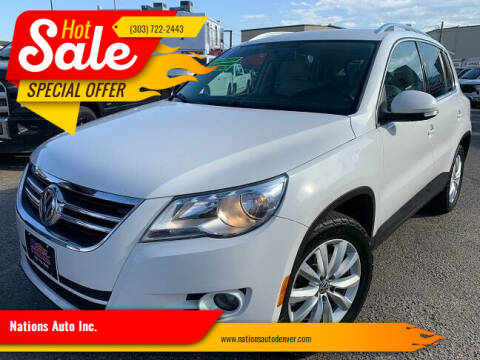 2011 Volkswagen Tiguan for sale at Nations Auto Inc. in Denver CO