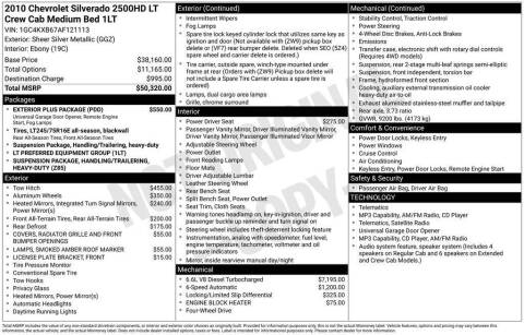 2010 Chevrolet Silverado 2500HD