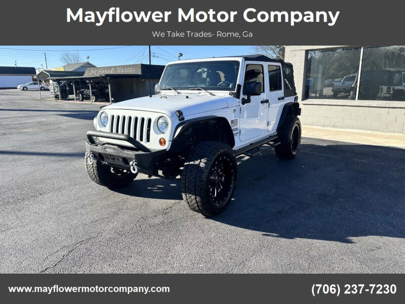 2012 Jeep Wrangler Unlimited for sale at Mayflower Motor Company in Rome GA
