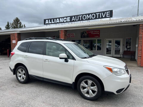 2015 Subaru Forester for sale at Alliance Automotive in Saint Albans VT