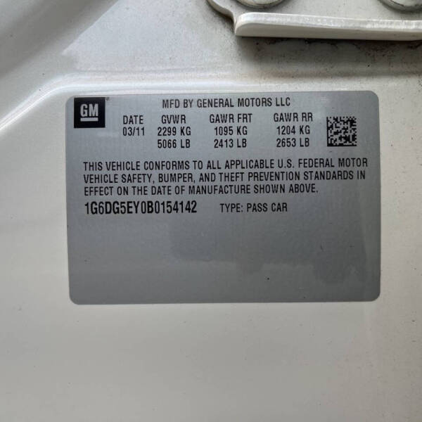 2011 Cadillac CTS 3.0L Luxury