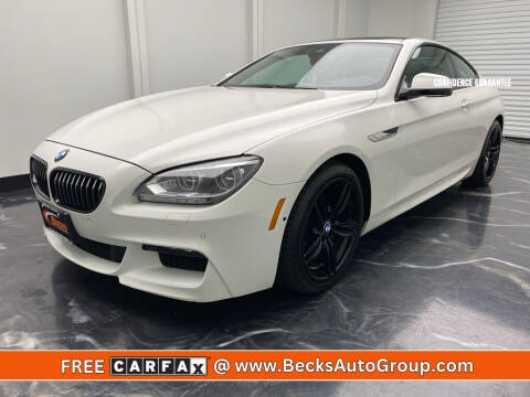 2014 BMW 6 Series for sale at Becks Auto Group in Mason OH