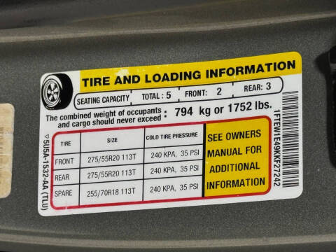 2019 Ford F-150 Lariat