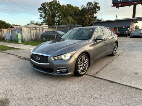 2015 Infiniti Q50 for sale at P J Auto Trading Inc in Orlando FL