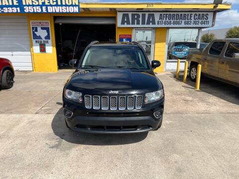 2014 Jeep Compass for sale at Aria Affordable Cars LLC in Arlington TX