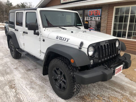 2015 Jeep Wrangler Unlimited for sale at Premier Auto & Truck in Chippewa Falls WI