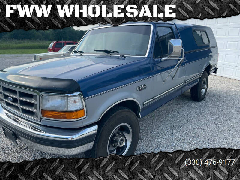 1995 Ford F-250 for sale at FWW WHOLESALE in Carrollton OH