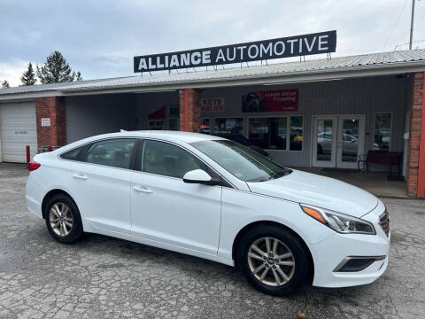 2016 Hyundai Sonata for sale at Alliance Automotive in Saint Albans VT