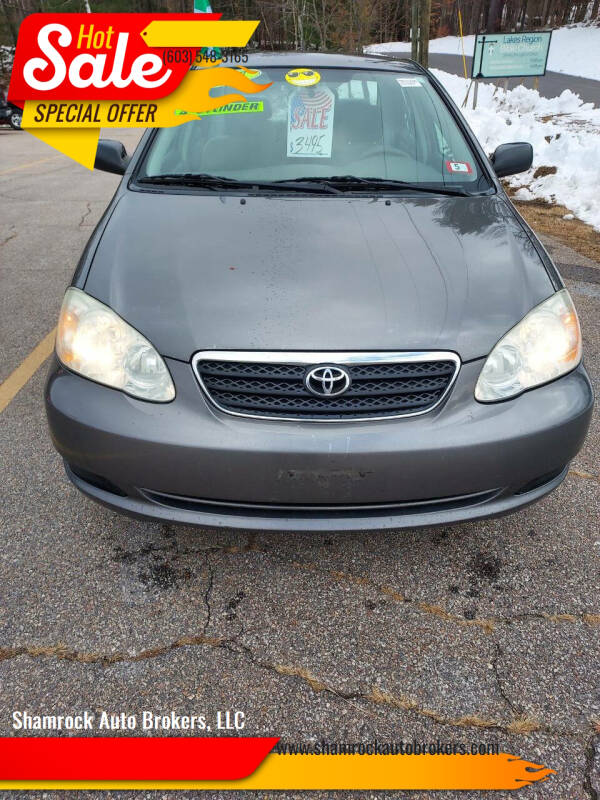 2007 Toyota Corolla for sale at Shamrock Auto Brokers, LLC in Belmont NH