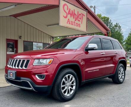 2014 Jeep Grand Cherokee for sale at Sandlot Autos in Tyler TX