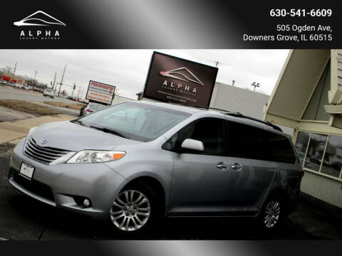 2017 Toyota Sienna for sale at Alpha Luxury Motors in Downers Grove IL