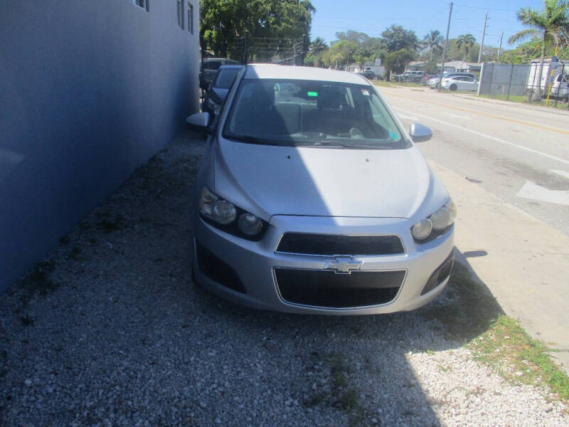 2012 Chevrolet Sonic for sale at K & V AUTO SALES LLC in Hollywood FL