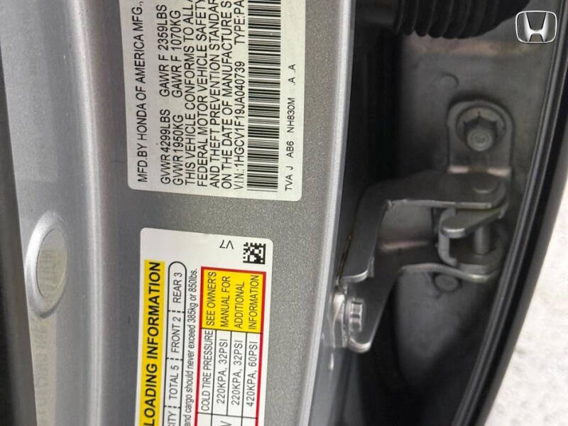 2018 Honda Accord LX