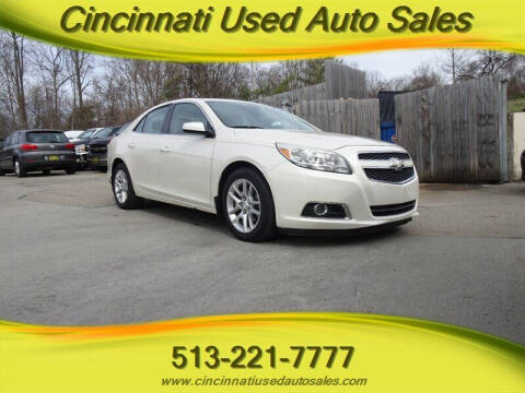 2013 Chevrolet Malibu for sale at Cincinnati Used Auto Sales in Cincinnati OH