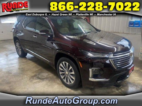2022 Chevrolet Traverse for sale at Runde PreDriven in Hazel Green WI