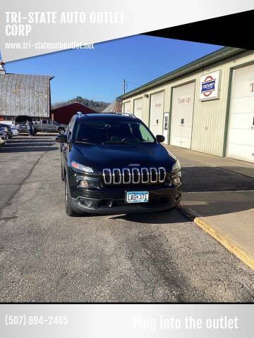 2015 Jeep Cherokee for sale at TRI-STATE AUTO OUTLET CORP in Hokah MN