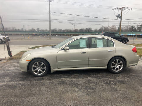2006 Infiniti G35 for sale at BELL AUTO & TRUCK SALES in Fort Wayne IN