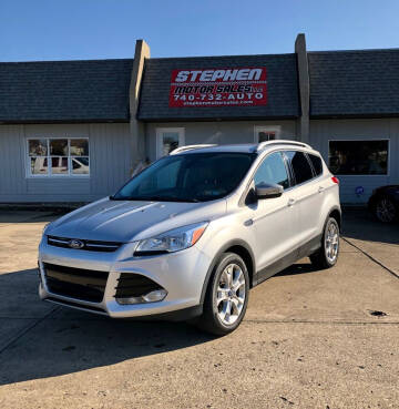 2015 Ford Escape for sale at Stephen Motor Sales LLC in Caldwell OH