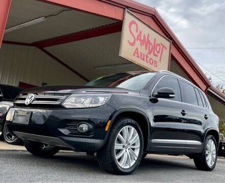 2016 Volkswagen Tiguan for sale at Sandlot Autos in Tyler TX
