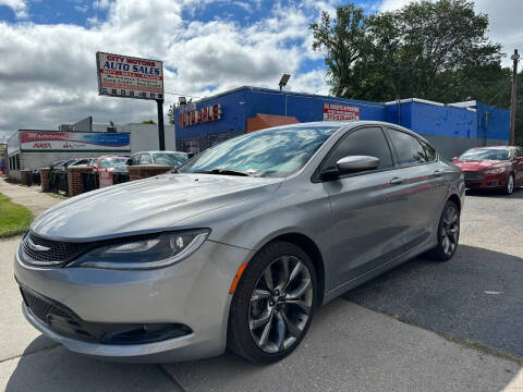 2015 Chrysler 200 for sale at City Motors Auto Sale LLC in Redford MI