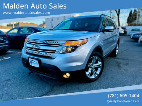 2015 Ford Explorer for sale at Malden Auto Sales in Malden MA