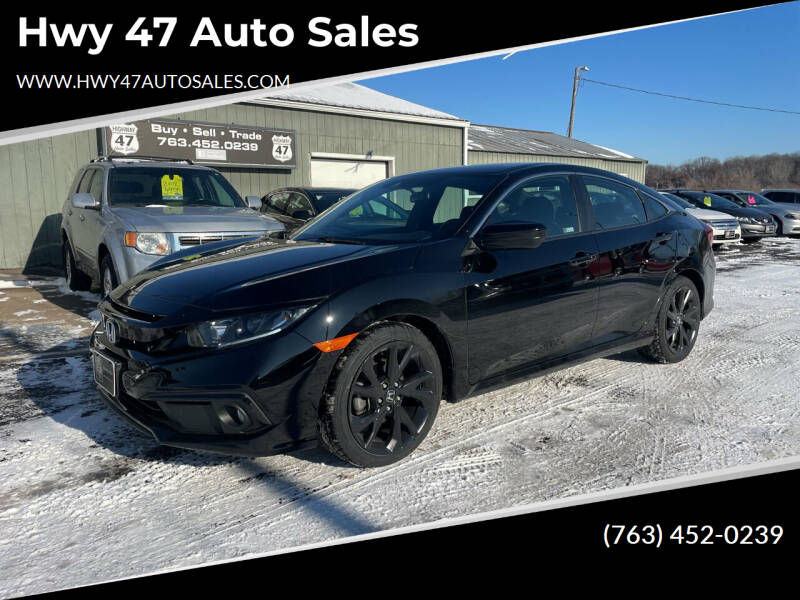 2020 Honda Civic for sale at Hwy 47 Auto Sales in Saint Francis MN