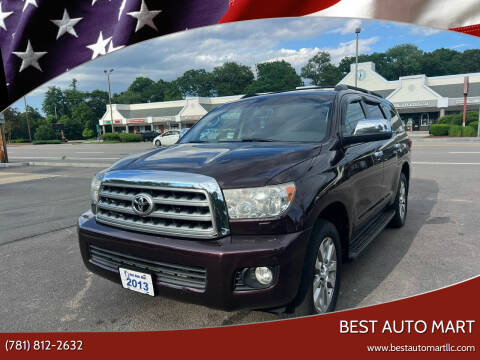 2013 Toyota Sequoia for sale at Best Auto Mart in Weymouth MA