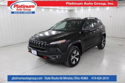 2014 Jeep Cherokee for sale at Platinum Auto Group Inc. in Minster OH