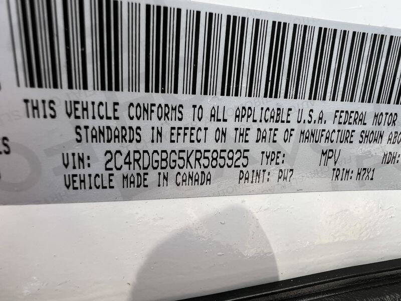 2019 Dodge Grand Caravan SE