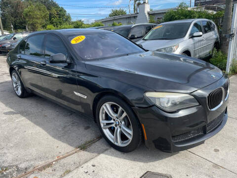 2012 BMW 7 Series for sale at Plus Auto Sales in West Park FL