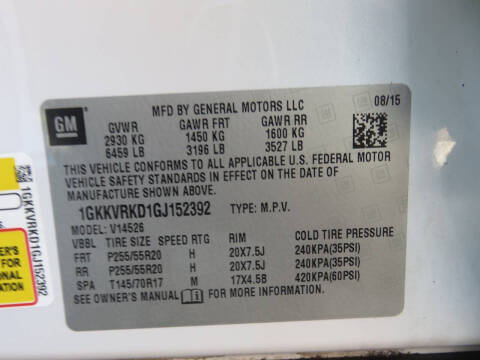 2016 GMC Acadia SLT-1