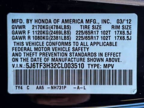 2012 Honda Crosstour EX