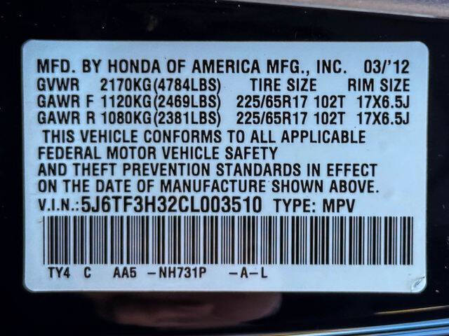 2012 Honda Crosstour EX