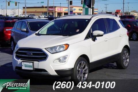 2020 Ford EcoSport for sale at Preferred Auto Fort Wayne in Fort Wayne IN