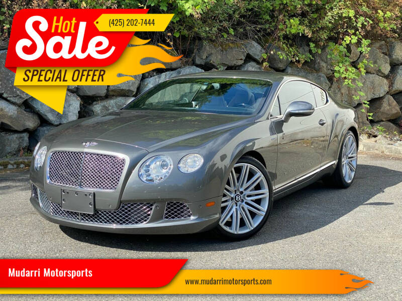 2013 Bentley Continental GT Speed