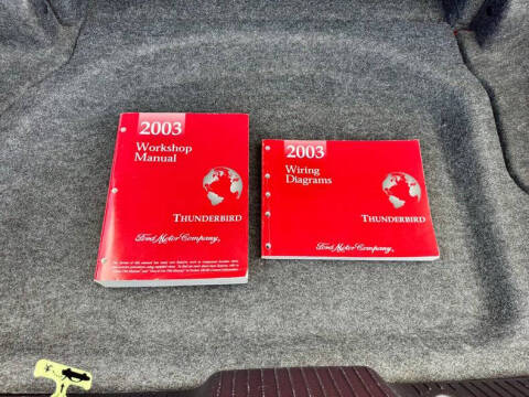 2003 Ford Thunderbird Limited Edition 007