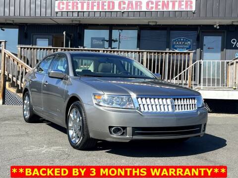 2008 Lincoln MKZ for sale at CERTIFIED CAR CENTER in Fairfax VA