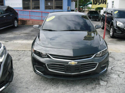 2016 Chevrolet Malibu for sale at SUPERAUTO AUTO SALES INC in Hialeah FL