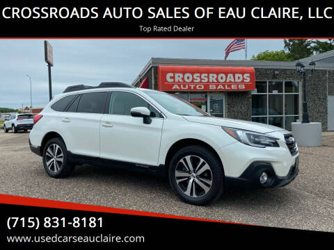 2018 Subaru Outback for sale at CROSSROADS AUTO SALES OF EAU CLAIRE, LLC in Eau Claire WI